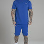 SikSilk - Blue T-Shirt and Shorts Set